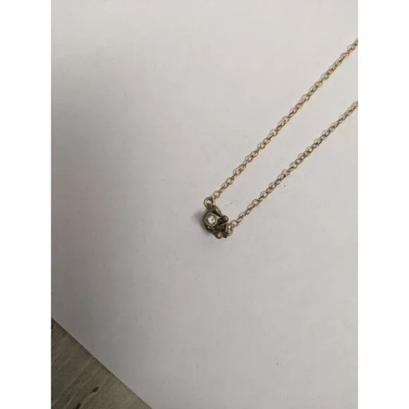 Julie Cohn Design Bronze BLOSSOM BRONZE PENDANT NECKLACE 16" - Picture 4 of 7